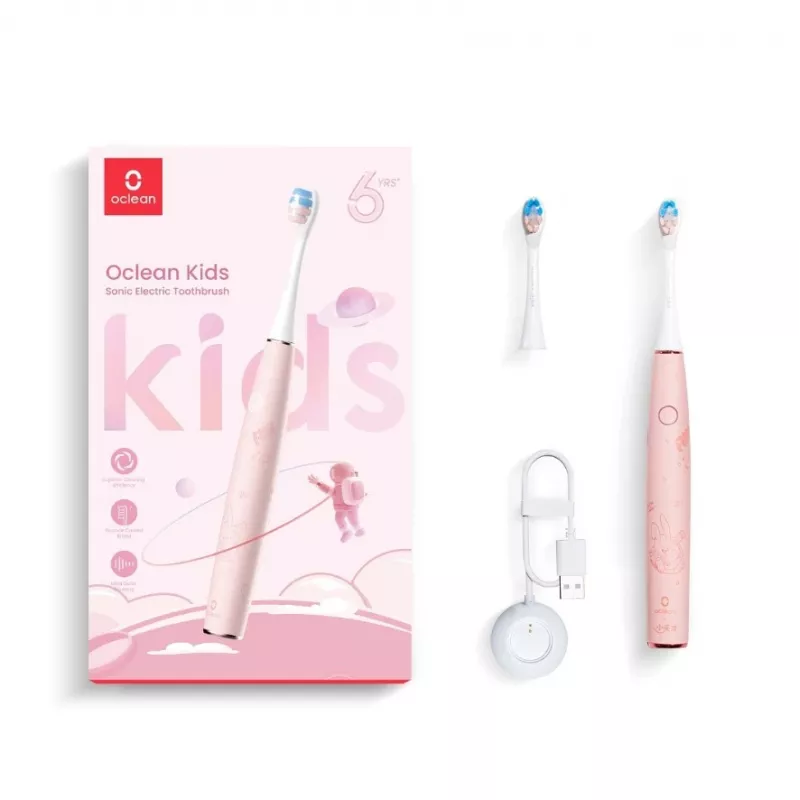 Zvuková zubná kefka Oclean KIDS ružová