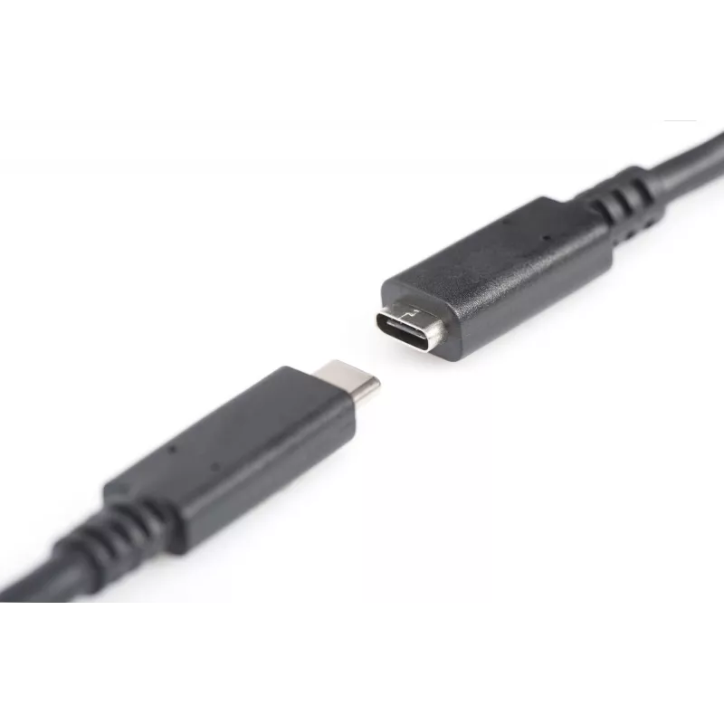 USB Type-C predlžovací kábel Digitus AK-300210-007-S 0,7 m