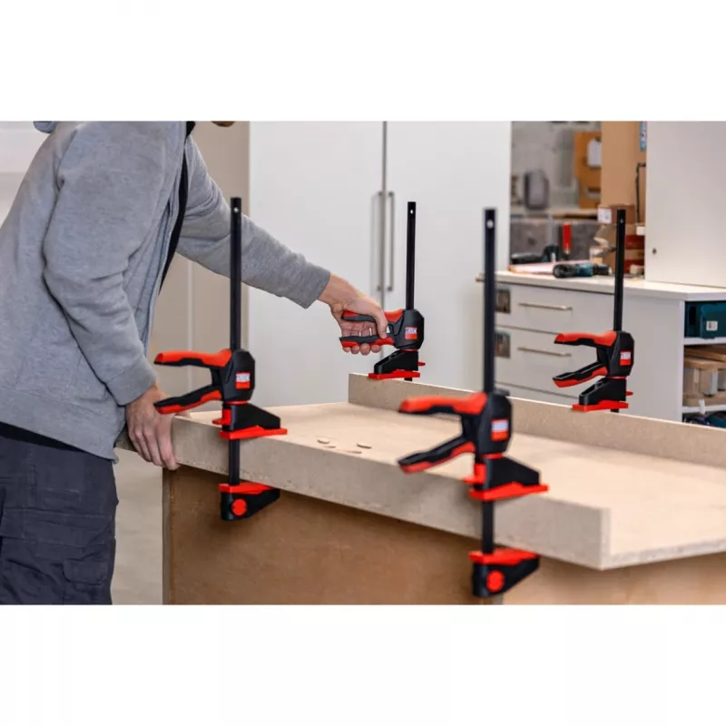 Jednoručná zvierka Bessey EZ360-15 s otočnou rukoväťou 150 mm vyloženie 80 mm