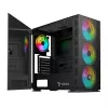 SAVIO PC skriňa Raptor X1 ARGB sklo/mesh čierna