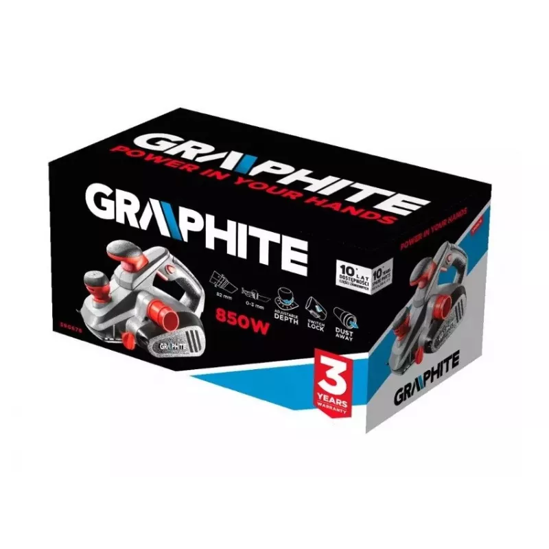 Brúska GRAPHITE 59G678 850 W