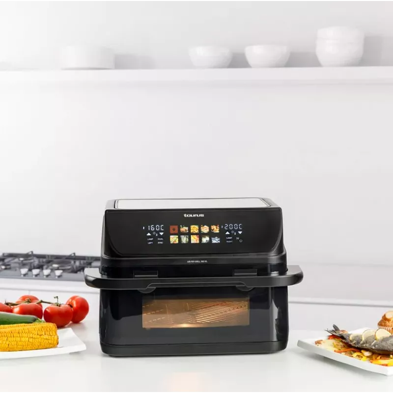 Fritéza bez tuku s dlhým košom a grilom Taurus 973004000