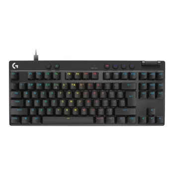 Klávesnica Logitech G PRO X TKL RAPID herná USB QWERTY čierna