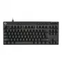Klávesnica Logitech G PRO X TKL RAPID herná USB QWERTY čierna