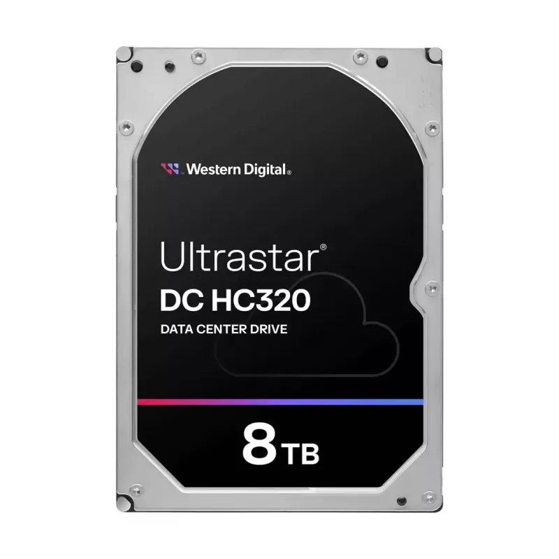 Interný 3,5-palcový SAS pevný disk Western Digital Ultrastar DC HC320 8 TB, 7200 ot/min, 12 Gbit/s, 256 MB cache
