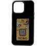 RealPower 504404 Magic Case puzdro pre iPhone 15, farebný displej, MagSafe, čierne