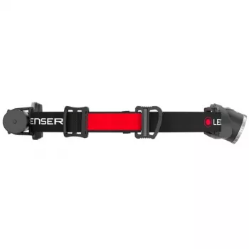 Ledlenser H8R čierna, červená čelová lampa LED