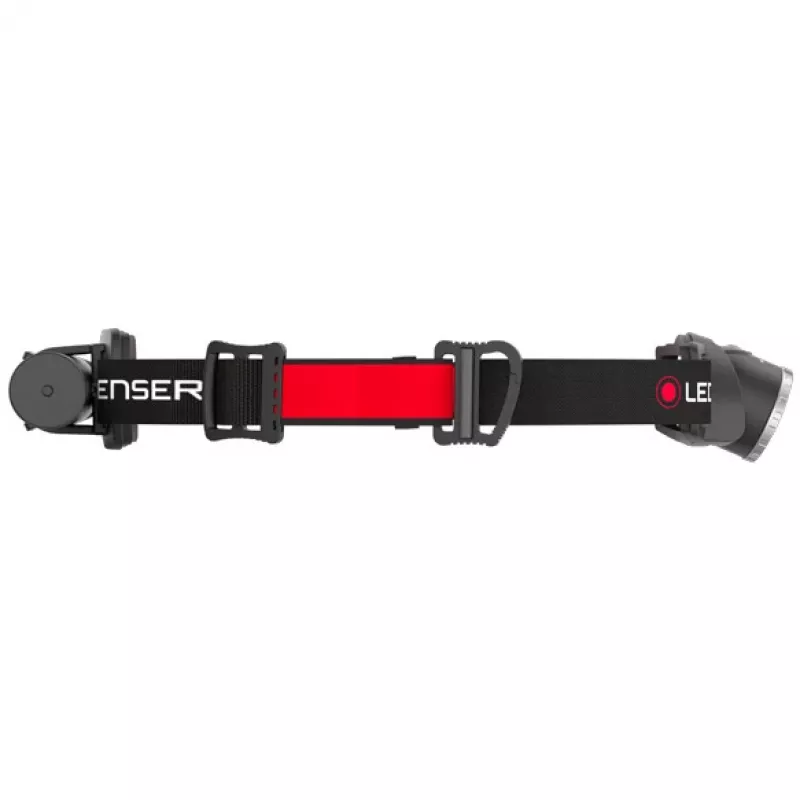 Ledlenser H8R čierna, červená čelová lampa LED