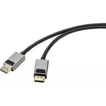 SpeaKa Professional DisplayPort DisplayPort spojovací kábel [1x DisplayPort konektor samec – 1x DisplayPort konektor samec] 3,00 m čierna (SP-9510452)