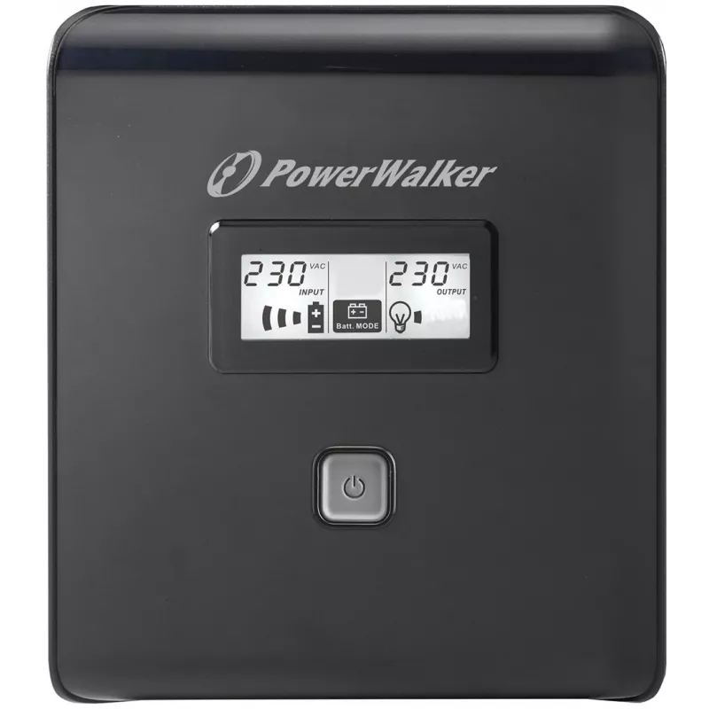 PowerWalker VI 1000 LCD 1 kVA 600 W 4 AC výstupy