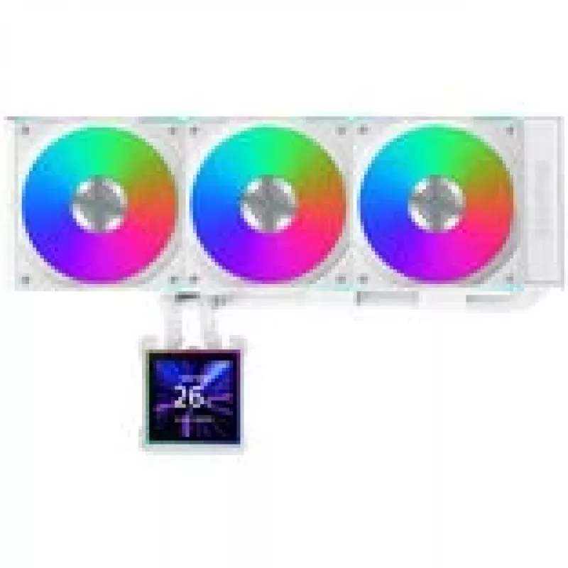 Kvapalinový CPU chladič Lian Li HydroShift II LCD-S 360mm AiO s RGB a LCD displejom