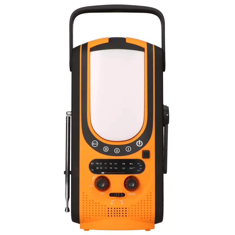 Extralink Power Ranger EPS-6000 | Powerbank | 6000 mAh, FM rádio, LED svetlo, dynamo, solárny panel