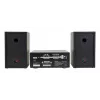 Mikrosystém pre domáce audio Aiwa MSBTU-700DAB — 25 W RMS, DAB+/FM, Bluetooth 10 m, CD mechanika, LED displej, čierna/arktická modrá