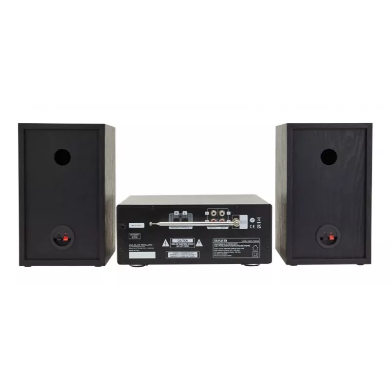 Mikrosystém pre domáce audio Aiwa MSBTU-700DAB — 25 W RMS, DAB+/FM, Bluetooth 10 m, CD mechanika, LED displej, čierna/arktická modrá