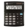 Stolná kalkulačka HP OC 110 — 10-miestny LCD, batéria/solár, CR2032, 24 tlačidiel, čierna, 101×33×125 mm
