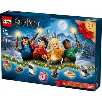 Konštrukčná hračka LEGO Harry Potter adventný kalendár 2025 sada 76456 – 278 dielov, 8 minifigúrok, vek 7+