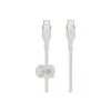 USB kábel Belkin BOOST↑CHARGE PRO Flex 2 m USB C biely