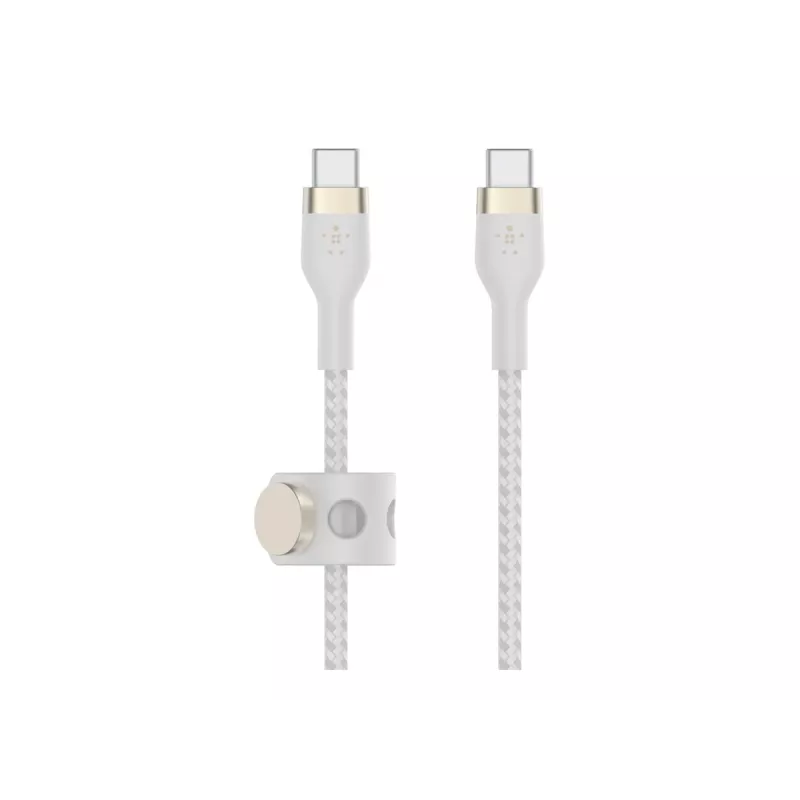 USB kábel Belkin BOOST↑CHARGE PRO Flex 2 m USB C biely