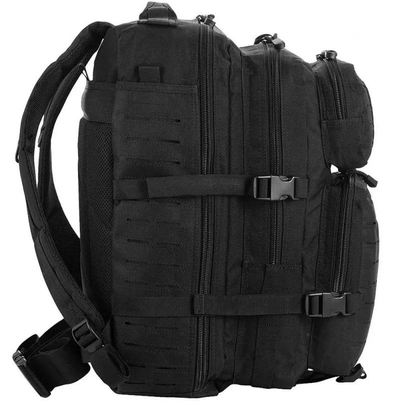M-TAC Large Assault Pack Laser Cut batoh - čierny