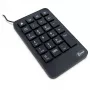 Numerická klávesnica Inter-Tech KB-120 Universal USB čierna