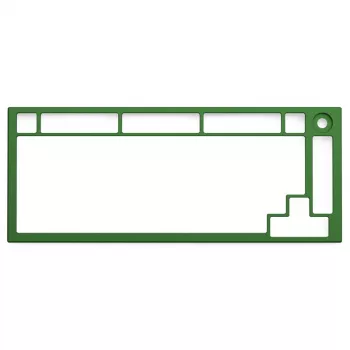 Glorious GMMK PRO Top Frame - zelený (GLO-ACC-P75-TF-FG)