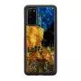 Ochranné puzdro iKins pre Samsung Galaxy S20 – čierne, dizajn Caféterrasse