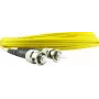 Optický patch kábel CBO SFP3333BU3MK 3 m, 2× konektor ST, G.657.A1, žltý, singlemode