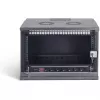 DIGITUS SOHO Pro DN-49203-SET 19" 7U nástenná sieťová sada s príslušenstvom, 540 x 400 mm, čierna