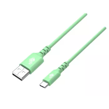 TB USB-C kábel 1m zelený; AKTBXKUCMISI10Z