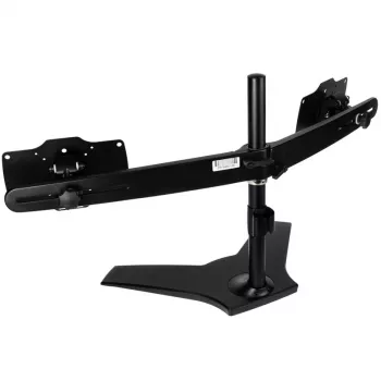 SilverStone SST-ARM23BS-L - držiak na dva monitory - čierny