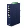 PLANET ISW-501T - switch - 5 x 10/100 - montáž na DIN lištu, montáž na stenu