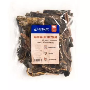 Pamlsky na žuvanie pre psov PETMEX hovädzie držky 500 g
