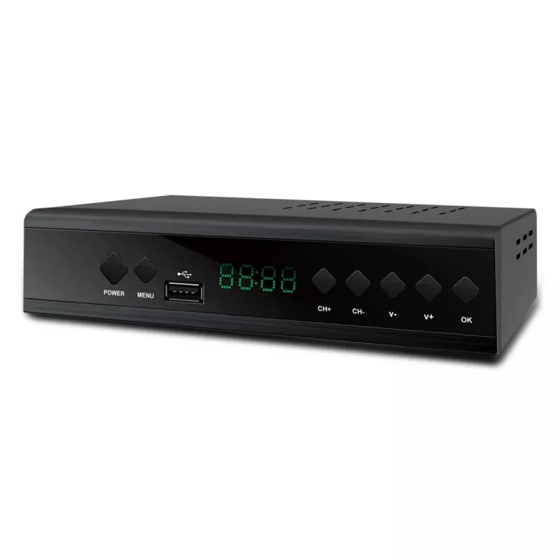 Extralink Home Tuner DVB-T2 Digitálny TV dekodér H.265 HEVC FULL HD USB HDMI + diaľkový ovládač