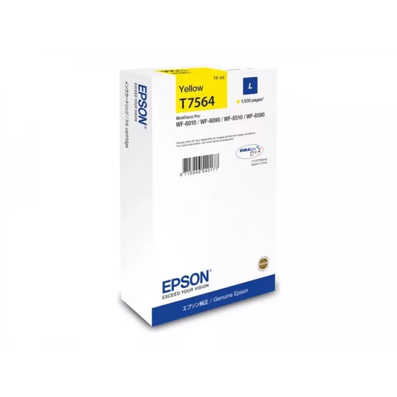 Epson C13T75644N atramentová kazeta 1 kus originál High (L) Yield žltá