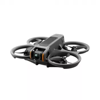 Dron DJI Avata 2 — maximálny dosah 13 000 m, maximálna rýchlosť 27 m/s, 4 rotory, čierny (bez okuliarov alebo diaľkového ovládača)