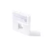 Nástenná zásuvka Lanview LKS835 45x45 mm 1-port Ethernet