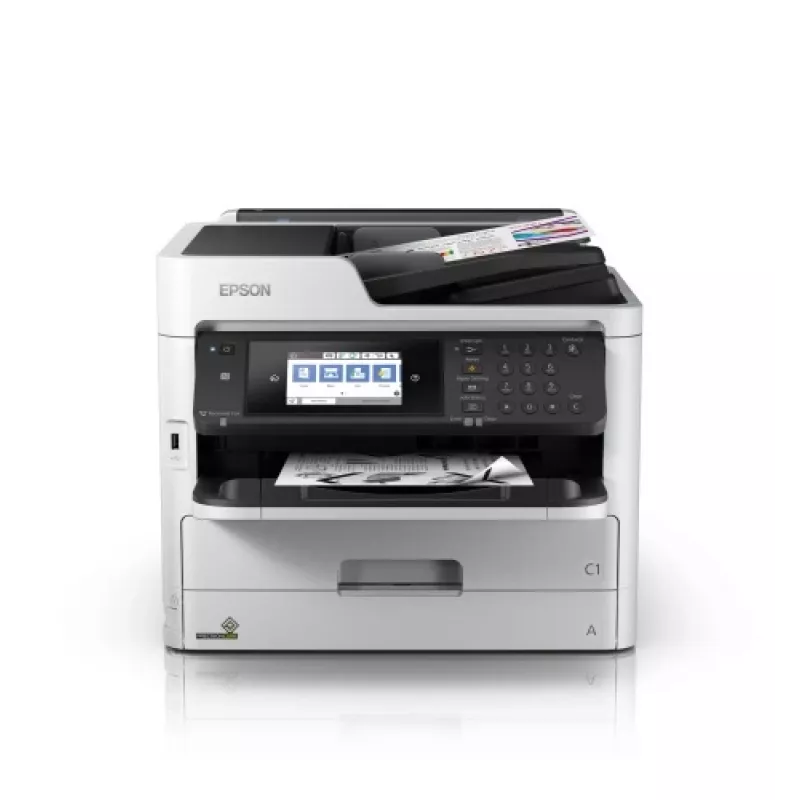 Epson WorkForce Pro WF-M5799DWF tlačiareň atramentová ČB MFP A4, stav počítadla od 100K do 180K (použitá)