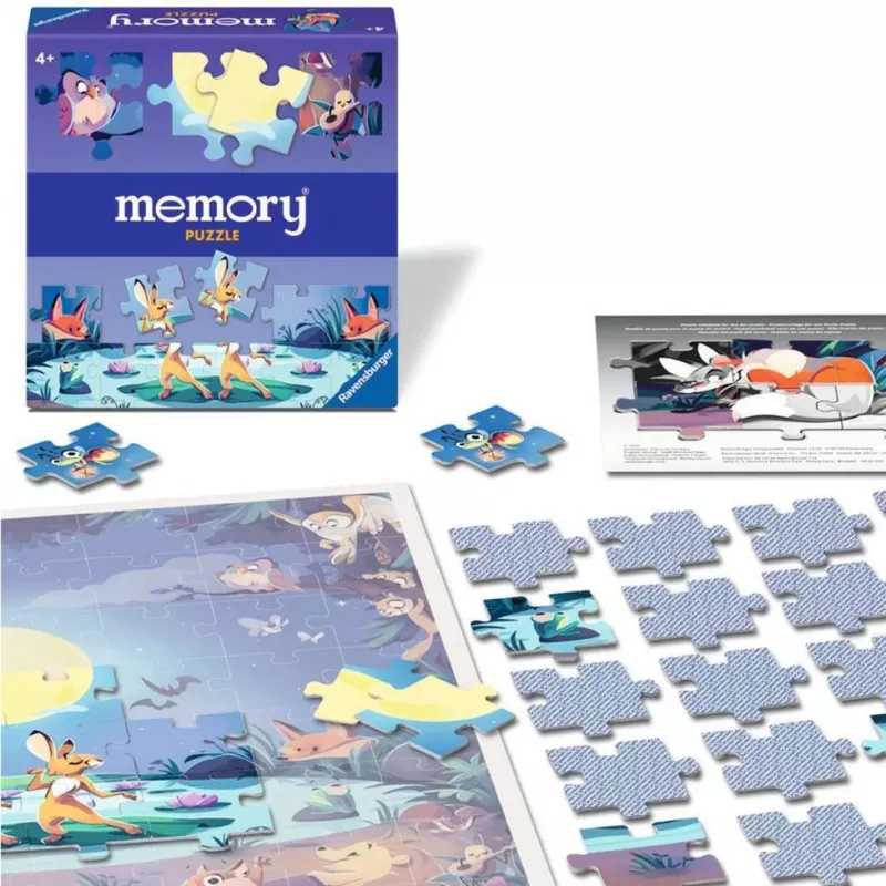 memory Puzzle Tiere am Teich, stolová hra