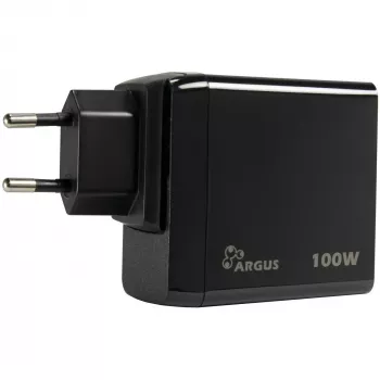 PD nabíjačka INTER-TECH PD-3100 100W USB-C čierna rýchly napájací zdroj