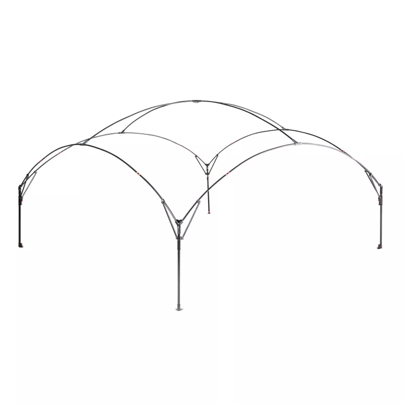 FastPitch Event Shelter XL, altánok strieborný/tmavomodrý, 4,5 x 4,5 metra