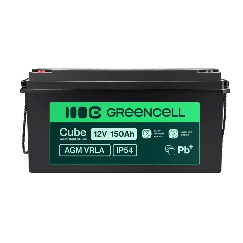 AGM batéria Green Cell AGM12V150AH-J 12V 150Ah uzavretá olovená