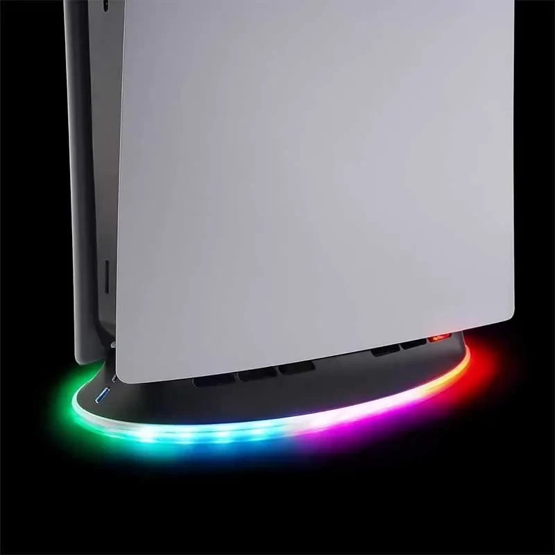 Chladiaci stojan SUBSONIC SA5656 pre PS5 a PS5 slim s LED osvetlením, multi-ventilátorové chladenie, napájaný cez USB