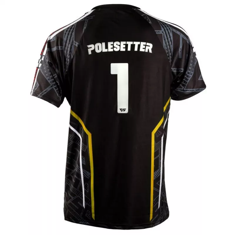 Polesetter ONE Simracing dres žltá - L