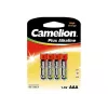 Jednorazová batéria Camelion LR03-BP4 AAA alkalická