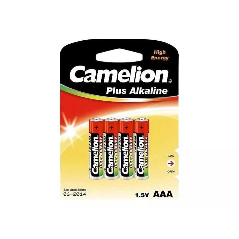 Jednorazová batéria Camelion LR03-BP4 AAA alkalická