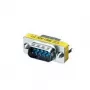 Equip sériový RS232 DB9 adaptér samec na samca, DB-9, DB-9, strieborný