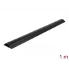 Káblový kanál DeLOCK 50 x 12 mm samolepiaci čierny 1 m