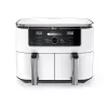 Teplovzdušná fritéza Ninja AF400EU Double 9,5 L 2470 W biela, otočné a dotykové ovládanie