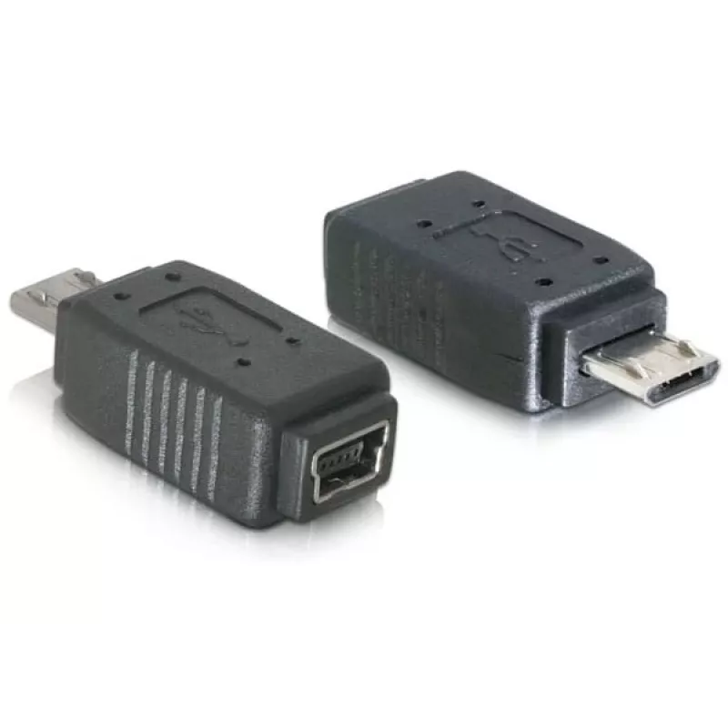 Adaptér USB micro-B samec na Mini-USB 5-pinový DeLOCK 65063