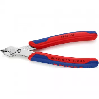 Knipex Super-Knips 78 23 125 elektronické a jemné bočné štípacie kliešte bez fazety 125 mm